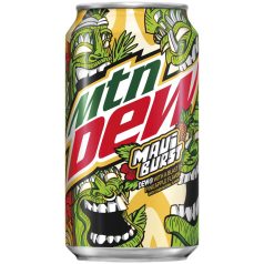   Mountain Dew USA Maui Burst Szénsavas Üdítőital 0,355l ananász