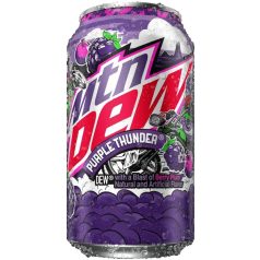   Mountain Dew USA Purple Thunder Szénsavas Üdítőital 0,355l szilva és bogyósgyümölcs