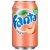 Fanta Peach USA koffeinmentes Őszibarack Szénsavas Üdítőital 0,355l