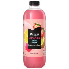   Cappy Lemonade Zero Lemon Strawberry Gyümölcsital 1,25l citrom eper