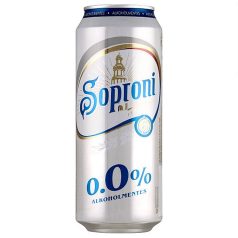 Soproni 0.0% Alkoholmentes Dobozos Sör 0,5l (0%)
