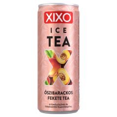 Xixo Őszibarack ízű fekete tea 0,25l