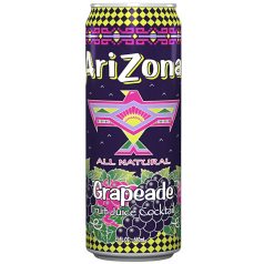 AriZona Grapeade Fruit Juice Cocktail 0,65l kékszőlő