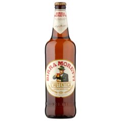   Birra Moretti L'Autentica Világos Sör 0,33l üveges (4,6%)