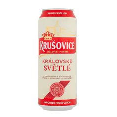 Krusovice Svetlé Dobozos Sör 0,5l