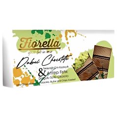   Fiorella Dubai Chocolate 200g pisztáciakrémmel és kadayif tésztával töltött tejcsokoládé