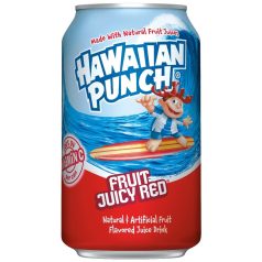   Hawaiian Punch USA Fruit Juicy Red 0,355l szénsavmentes egzotikus trópusi gyümölcslé